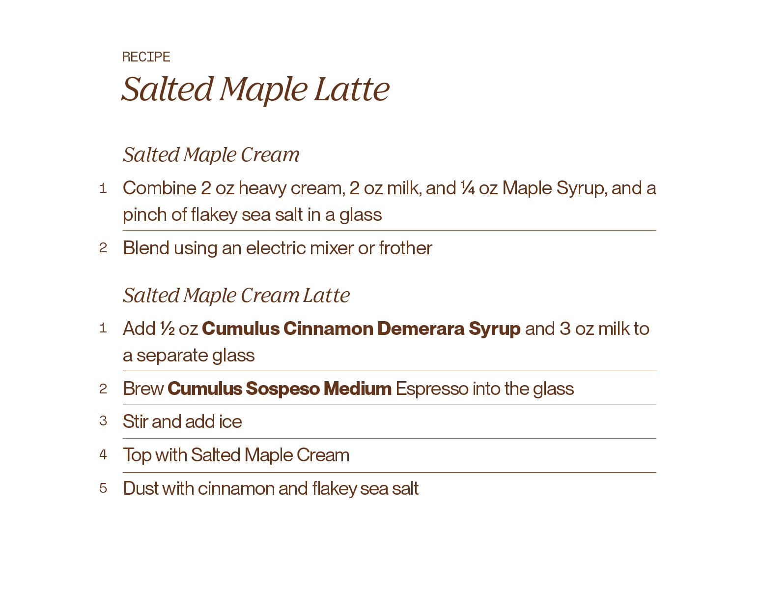 The Maple Edit