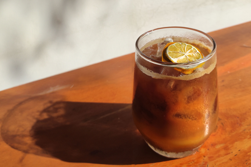 Zesty Iced Americano
