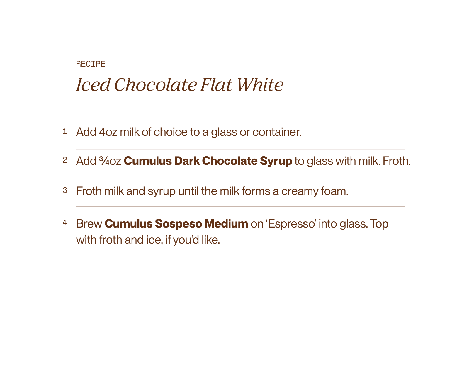 Sospeso After Dark Edit